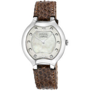 gevril lugano mother of pearl dial ladies watch 11041
