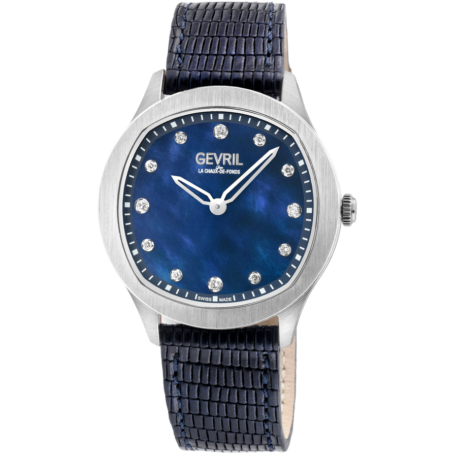 gevril morcote diamond mother of pearl dial ladies watch 10043 gevril morcote diamond mother of pearl dial ladies watch 10043