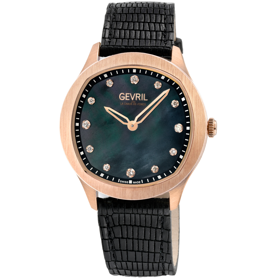 gevril morcote diamond mother of pearl dial ladies watch 10057 gevril morcote diamond mother of pearl dial ladies watch 10057