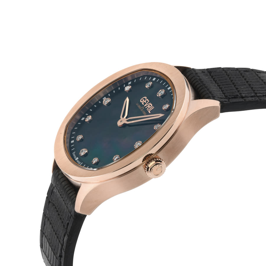 gevril morcote diamond mother of pearl dial ladies watch 10057 gevril morcote diamond mother of pearl dial ladies watch 10057