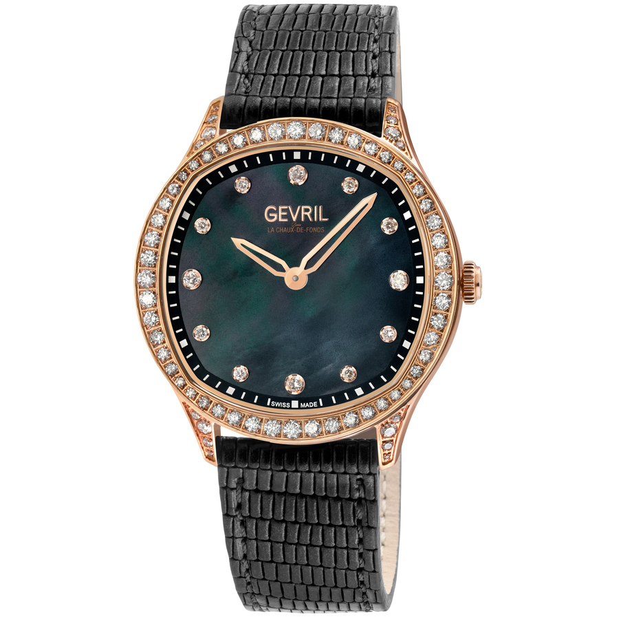 gevril morcote diamond mother of pearl dial ladies watch 10257 gevril morcote diamond mother of pearl dial ladies watch 10257