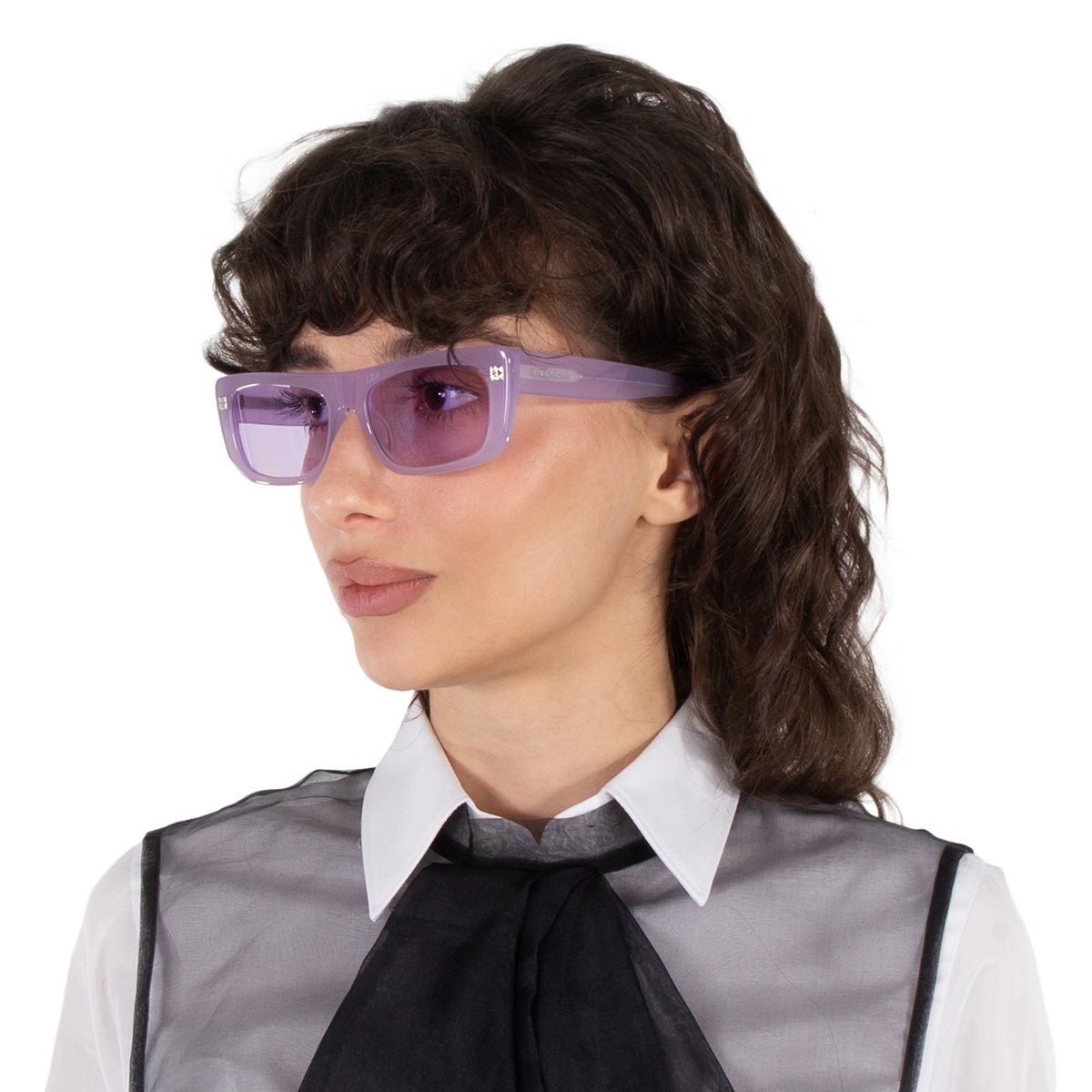 givenchy lilac browline ladies sunglasses gv40047u 78y 57 givenchy lilac browline ladies sunglasses gv40047u 78y 57