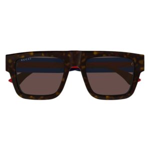 gucci brown browline men's sunglasses gg1868s 002 53