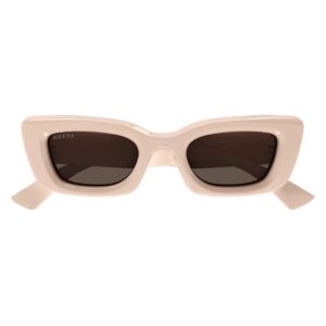 gucci brown cat eye ladies sunglasses gg1827s 005 49