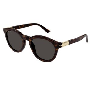 gucci brown round men's sunglasses gg1501s 002 52