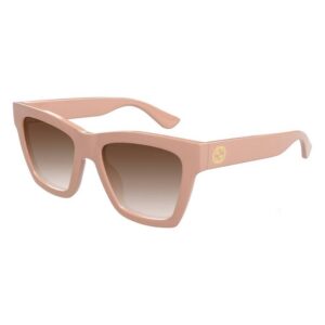 gucci brown square ladies sunglasses gg1714s 005 54
