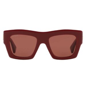 gucci brown square ladies sunglasses gg1772s 003 52