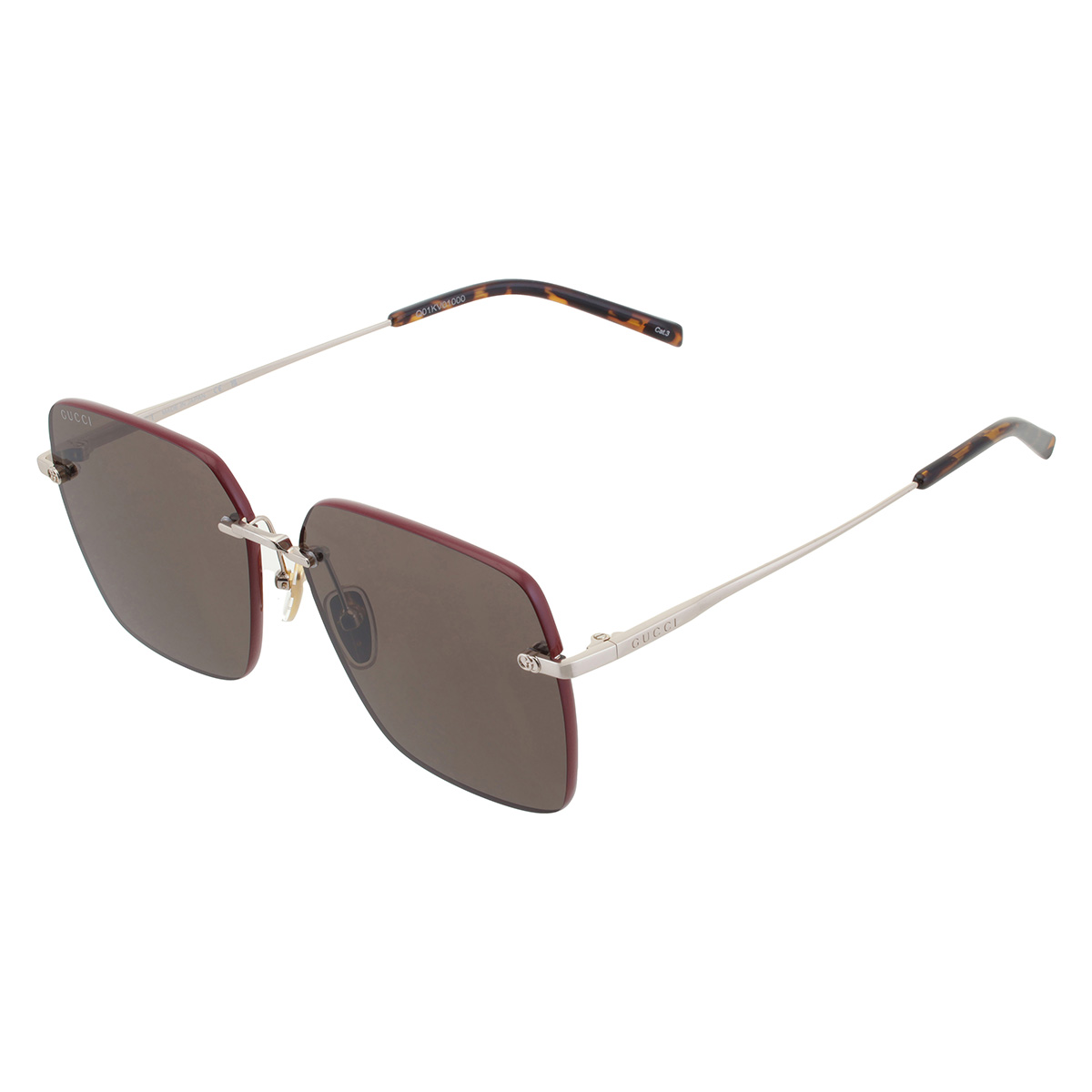 gucci brown square ladies sunglasses gg1955sa 002 60 gucci brown square ladies sunglasses gg1955sa 002 60