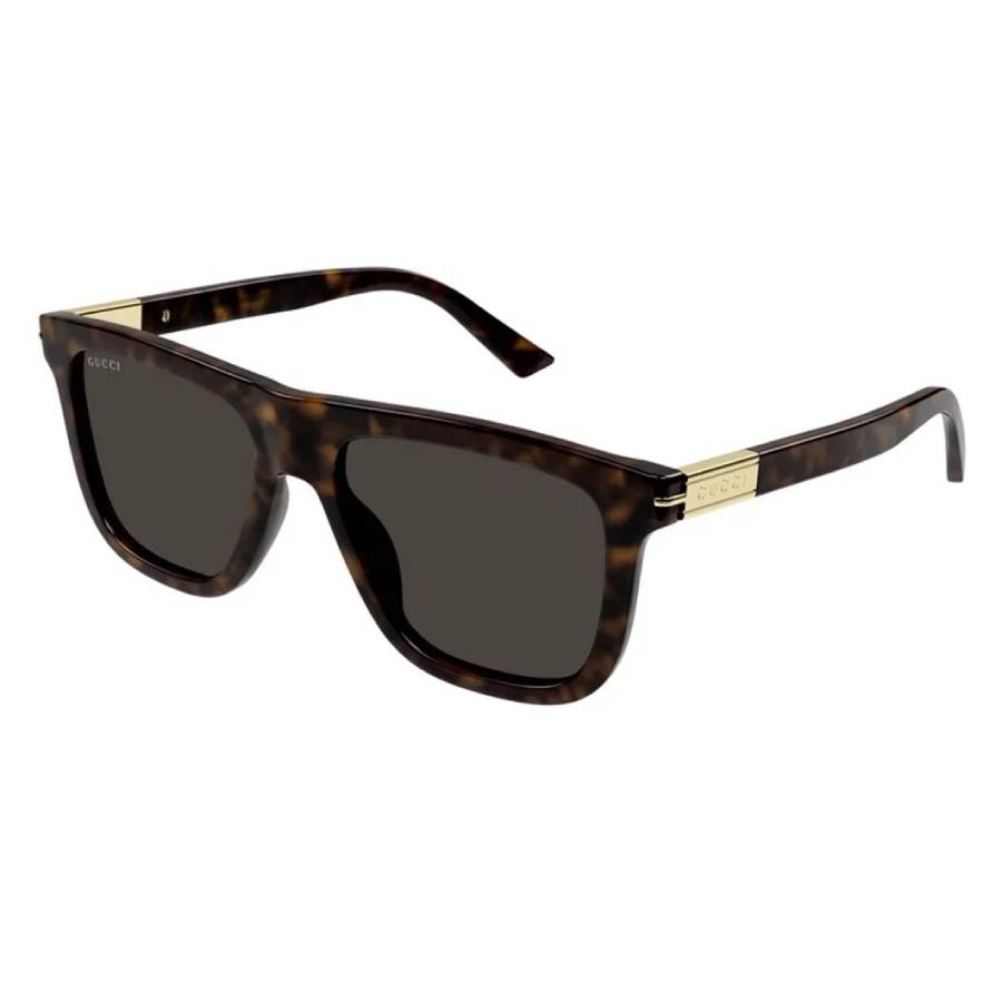 gucci brown square men's sunglasses gg1502s 002 54 gucci brown square men's sunglasses gg1502s 002 54