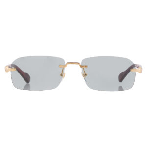 gucci green rectangular men's sunglasses gg1221s 003 56