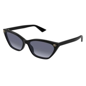 gucci grey cat eye ladies sunglasses gg1815s 005 58