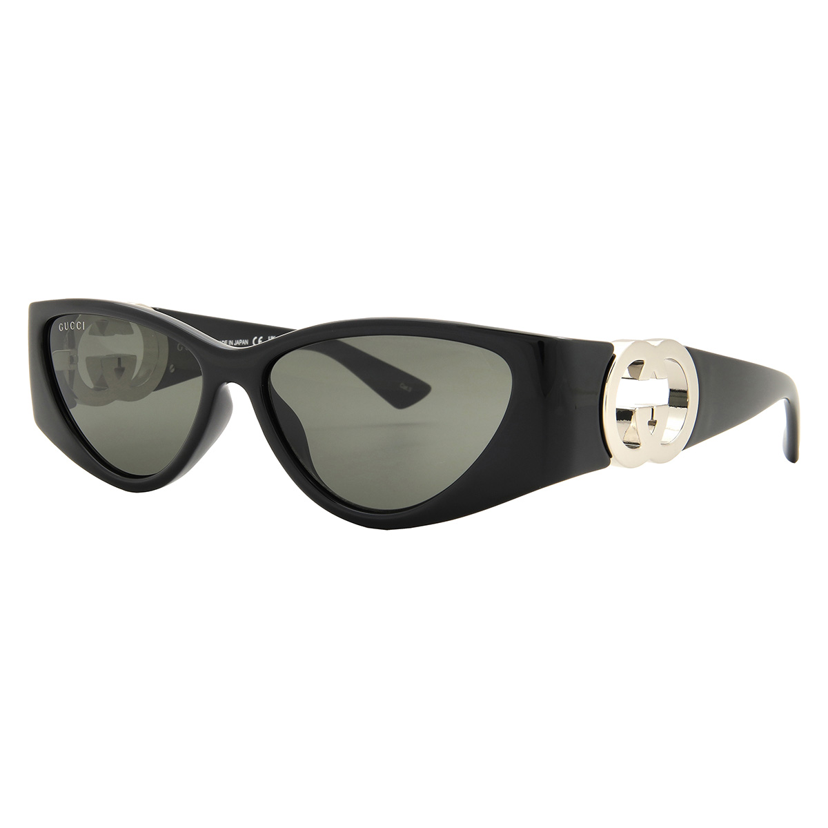 gucci grey cat eye ladies sunglasses gg1824s 001 55 gucci grey cat eye ladies sunglasses gg1824s 001 55