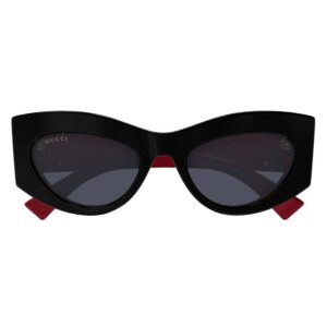 gucci grey cat eye ladies sunglasses gg1843s 006 53