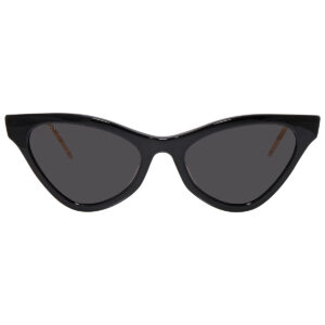 gucci grey cat eye ladies sunglasses gg0597s 001 55