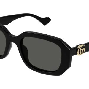 gucci grey geometric ladies sunglasses gg1535s 001 54