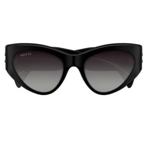 gucci grey gradient cat eye ladies sunglasses gg1704s 001 54