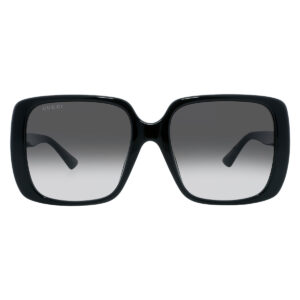 gucci grey gradient square ladies sunglasses gg0632sa 001 56
