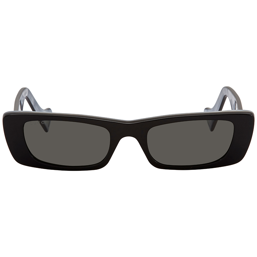 gucci grey rectangular ladies sunglasses gg0516s 001 52 gucci grey rectangular ladies sunglasses gg0516s 001 52