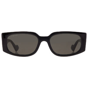 gucci grey rectangular ladies sunglasses gg1534s 001 55