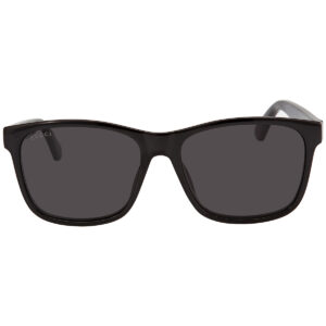 gucci grey rectangular men's sunglasses gg0746s 001 57