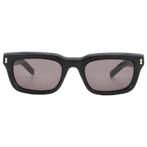 gucci grey rectangular men's sunglasses gg1524s 001 51