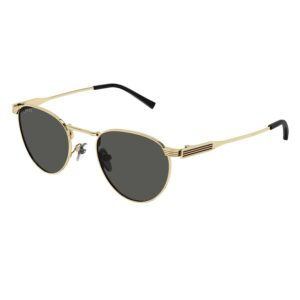 gucci grey round men's sunglasses gg1875s 001 48