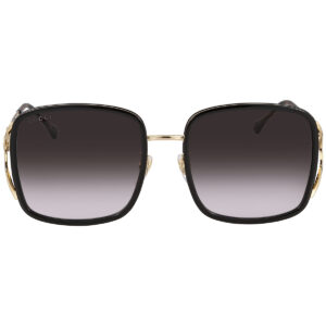 gucci grey square ladies sunglasses gg1016sk 001 58