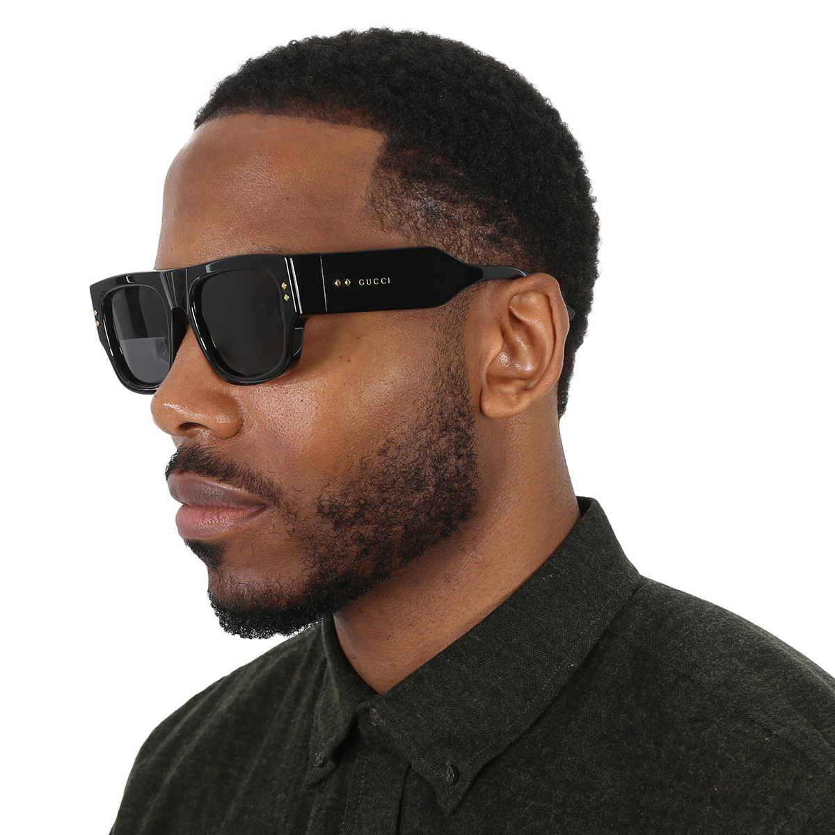 gucci grey square men's sunglasses gg1262s 001 54 gucci grey square men's sunglasses gg1262s 001 54