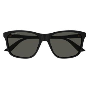 gucci grey square men's sunglasses gg1819s 001 57