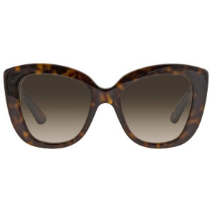 gucci light brown butterfly ladies sunglasses gg0327s 002 52
