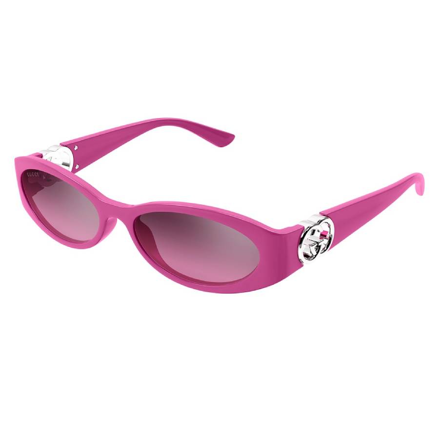 gucci pink mirrror gradient oval ladies sunglasses gg1660s 003 54 gucci pink mirrror gradient oval ladies sunglasses gg1660s 003 54