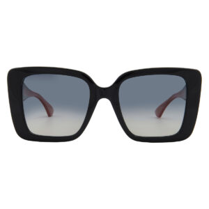gucci polarized grey gradient butterfly ladies sunglasses gg1861s 005 53