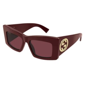 gucci red butterfly ladies sunglasses gg1842s 005 53