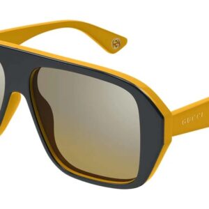 gucci silver navigator men's sunglasses gg1615s 002 57