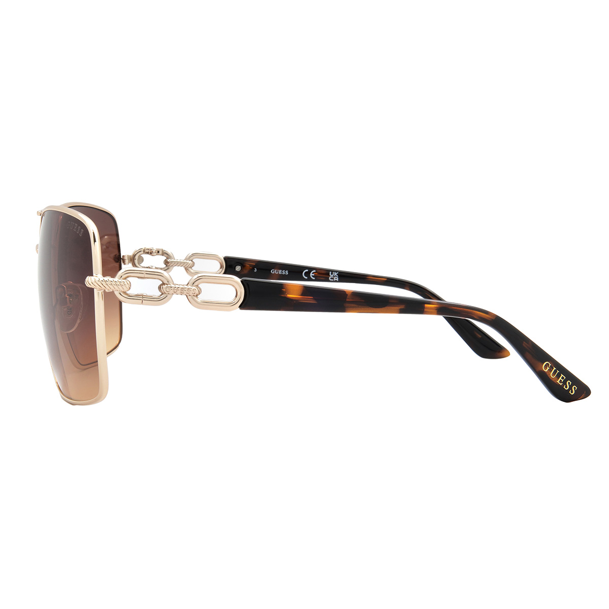 guess brown gradient navigator ladies sunglasses gu00159 33f 63 guess brown gradient navigator ladies sunglasses gu00159 33f 63