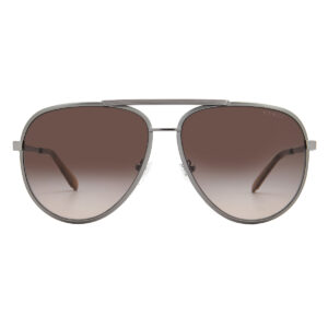 guess brown gradient pilot men's sunglasses gu00209 09f 61