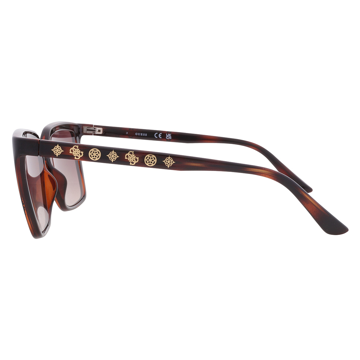 guess brown gradient square ladies sunglasses gu00099 52f 55 guess brown gradient square ladies sunglasses gu00099 52f 55