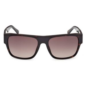 guess brown gradient square men's sunglasses gu00277 52f 58