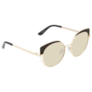 guess by marciano smoke mirror cat eye ladies sunglasses gm0796 32c 53