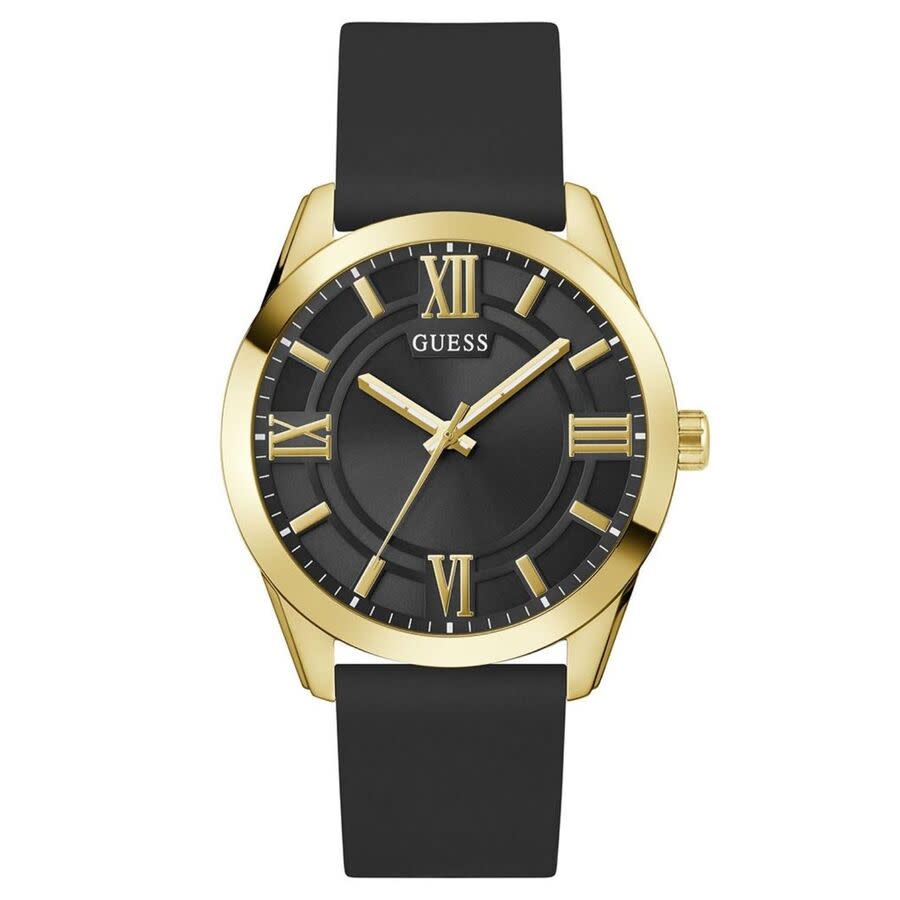 guess elliot quartz black dial men's watch gw0894g2 guess elliot quartz black dial men's watch gw0894g2
