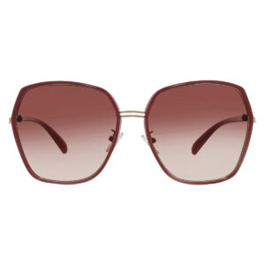 guess factory brown butterfly ladies sunglasses gf0407 66f 59