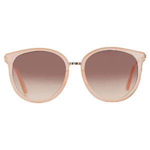 guess factory brown gradient teacup ladies sunglasses gf0428 57f 56