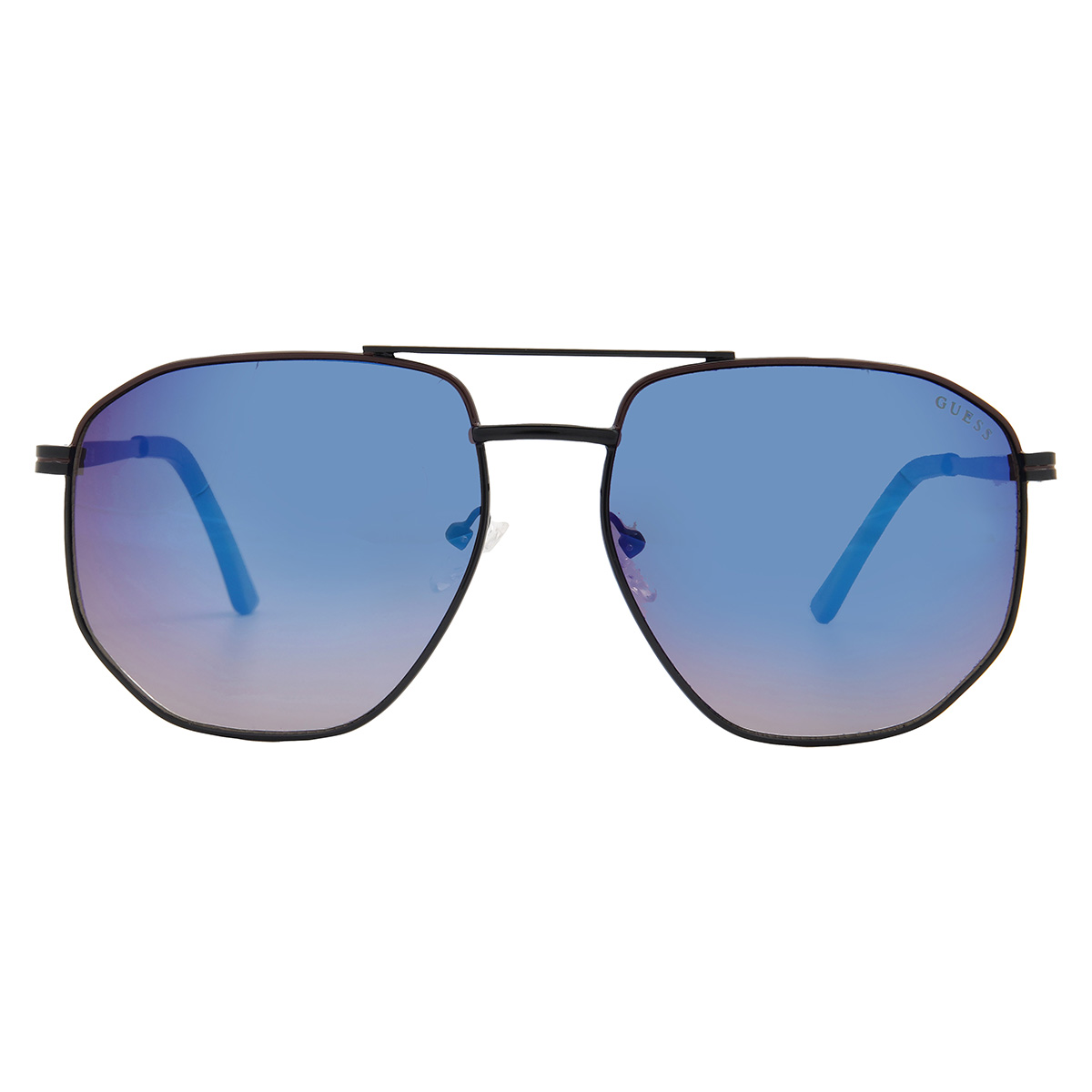 guess factory smoke mirror pilot men's sunglasses gf5122 01c 60 guess factory smoke mirror pilot men's sunglasses gf5122 01c 60