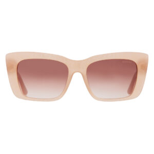 guess gradient brown cat eye ladies sunglasses gu7890 57f 55