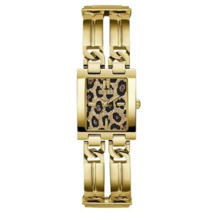 guess mod id quartz gold dial ladies watch gw0807l2