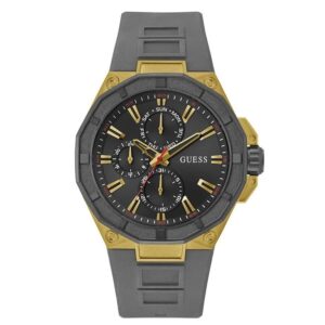guess r2 quartz black dial men's watch gw0803g1
