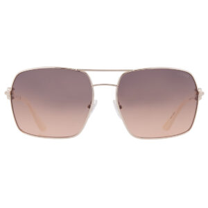 guess brown gradient navigator ladies sunglasses gu00159 32b 63