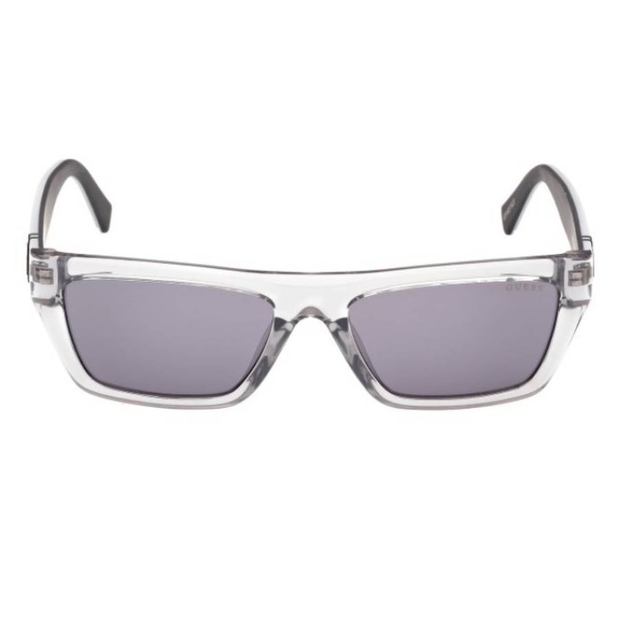 guess smoke rectangular men's sunglasses gu00120 20a 55 guess smoke rectangular men's sunglasses gu00120 20a 55