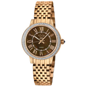 gv2 by gevril astor iii mother of pearl dial ladies watch 9157b