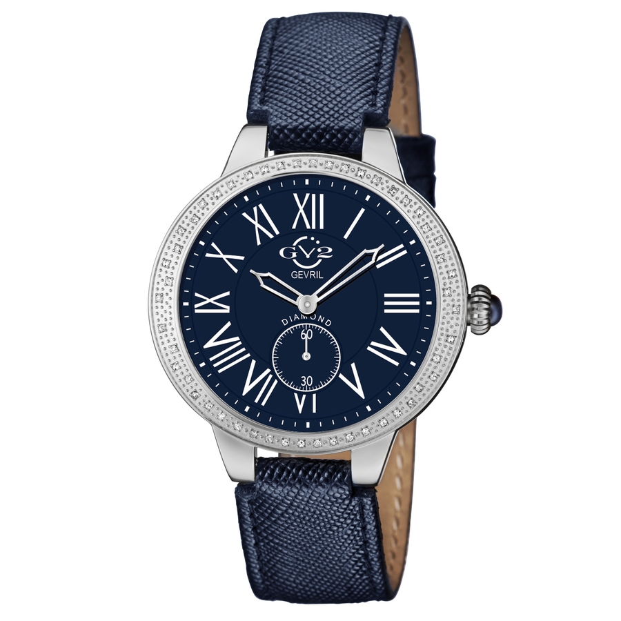 gv2 by gevril astor quartz diamond blue dial ladies watch 9111 gv2 by gevril astor quartz diamond blue dial ladies watch 9111